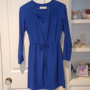 Amanda Uprichard 100% silk long sleeve dress